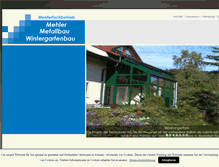 Tablet Screenshot of mehler-metallbau.de